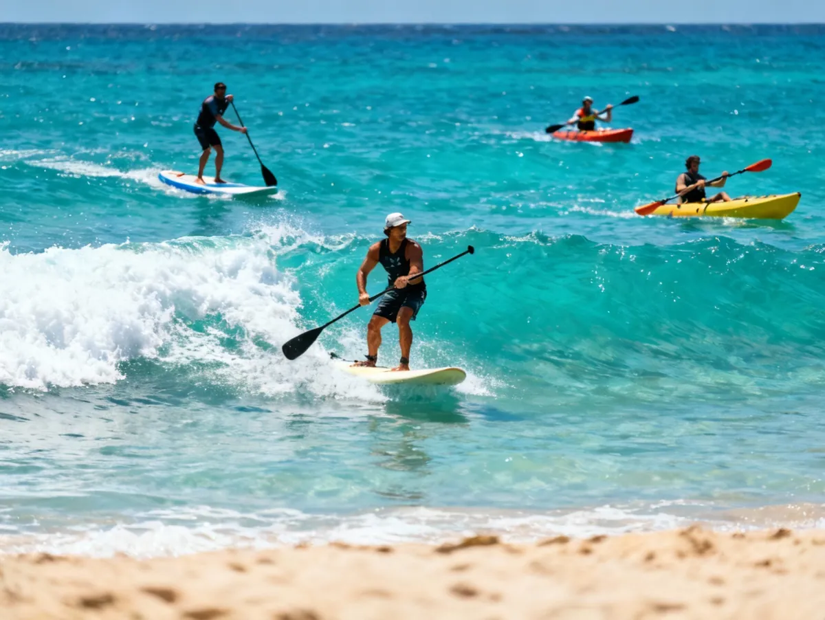 Les sports nautiques tendance de l'été : paddle, surf et kayak pour tous les niveaux